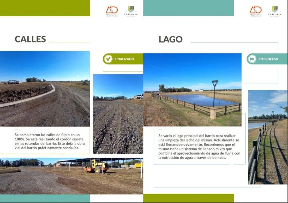 VENTA LOTE 1000MTS LA RESERVA BARRIO PRIVADO 5