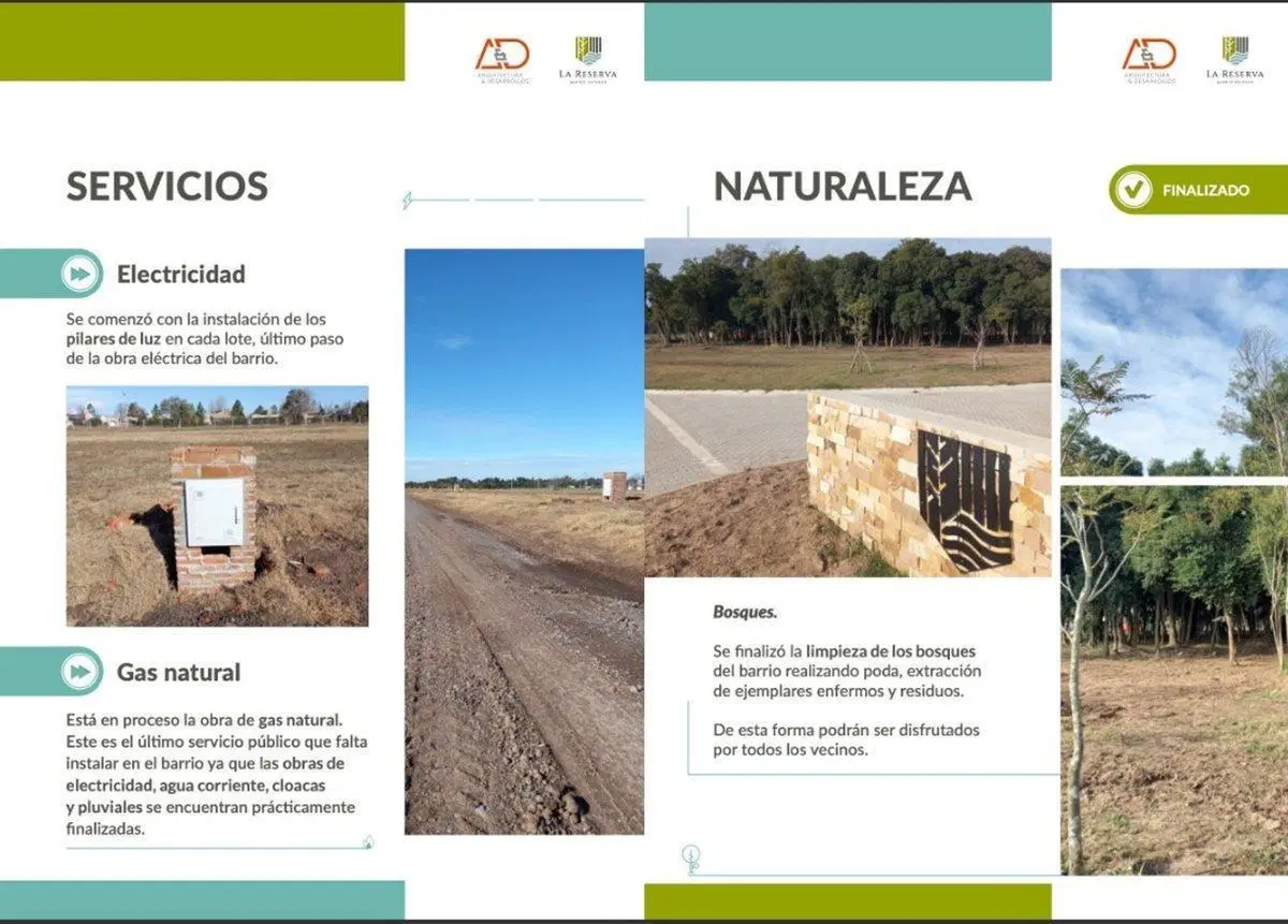 Lote en Barrio privado La Reserva Nro 26 4