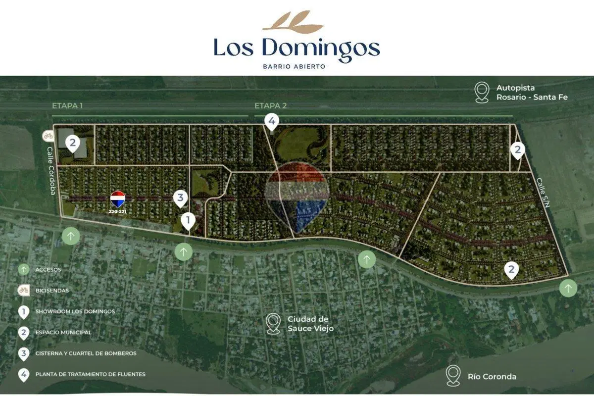 VENTA LOTE SAUCE VIEJO LOS DOMINGOS B° ABIERTO 8