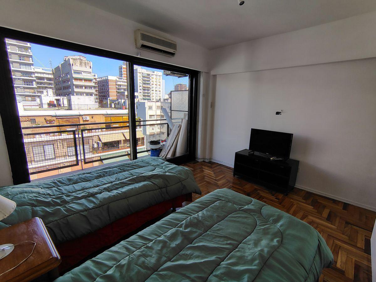 Alq. Temp Precio Paquete Amplio Monoamb Dividido con Balcón Al Frente en Belgrano