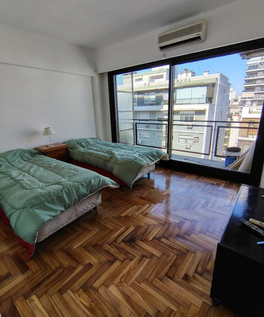 Temporario - Amplio Monoambiente con Balcón - Precio Paquete - Belgrano 5