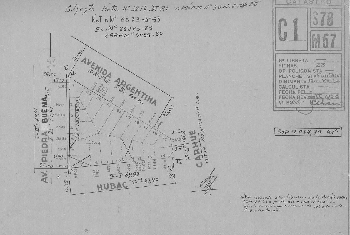 Terreno en Venta en Villa lugano