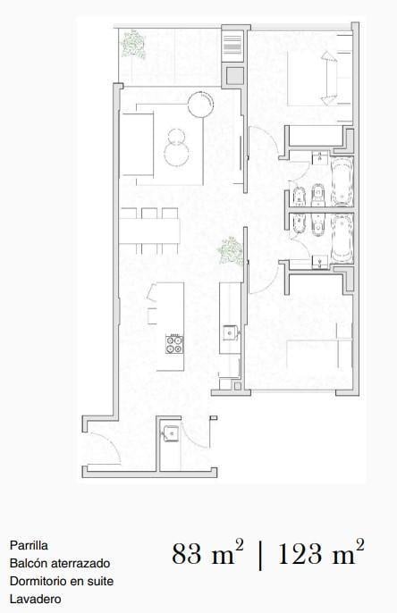 Foto de Departamento de 3 ambientes en Venta en Palermo, imagen 4