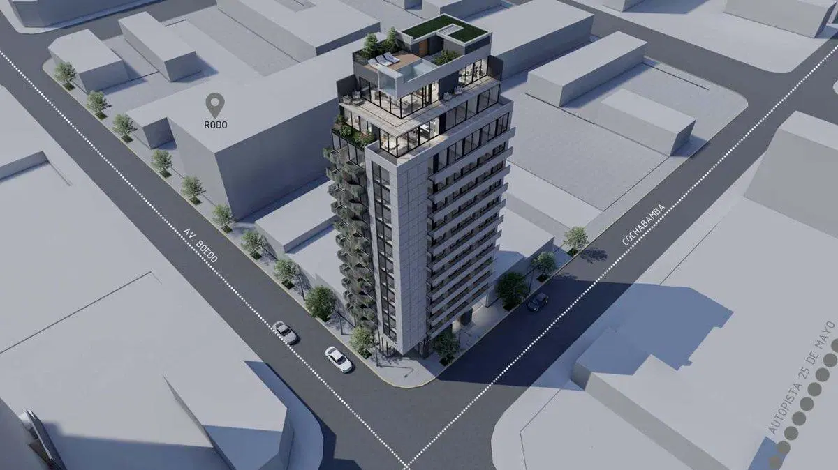 VENTA DEPARTAMENTO 2 AMB EN POZO C/BALCON EN BOEDO 4