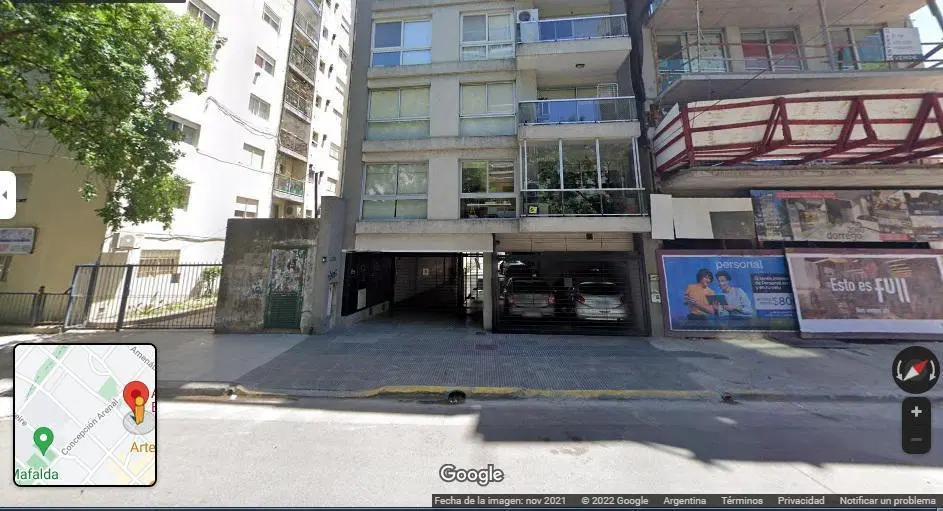 Cochera fija descubierta en edificio con control remoto! 4