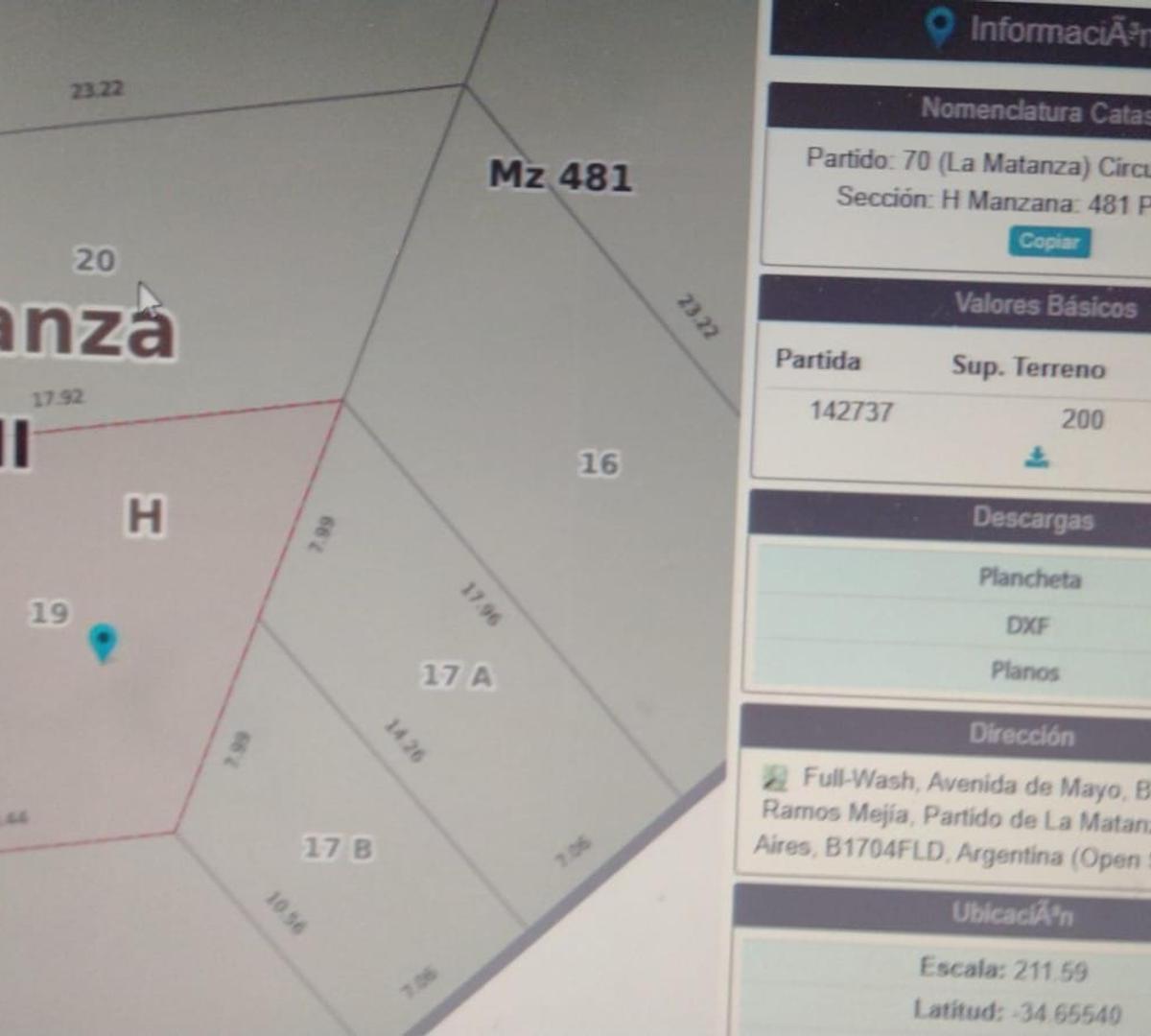 Foto de venta lote Ramos Mejia, imagen 2