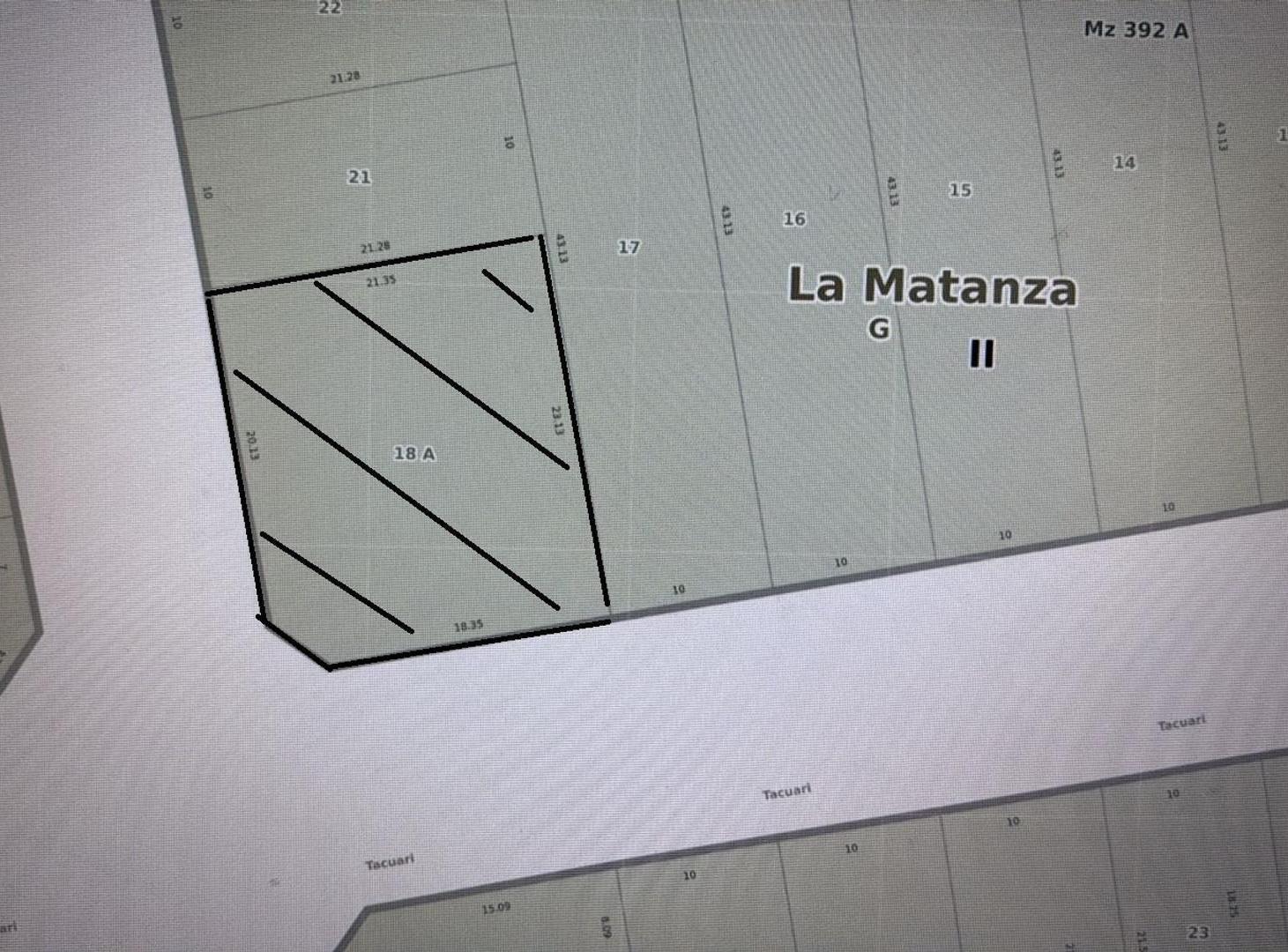 Lote venta Ramos Mejia