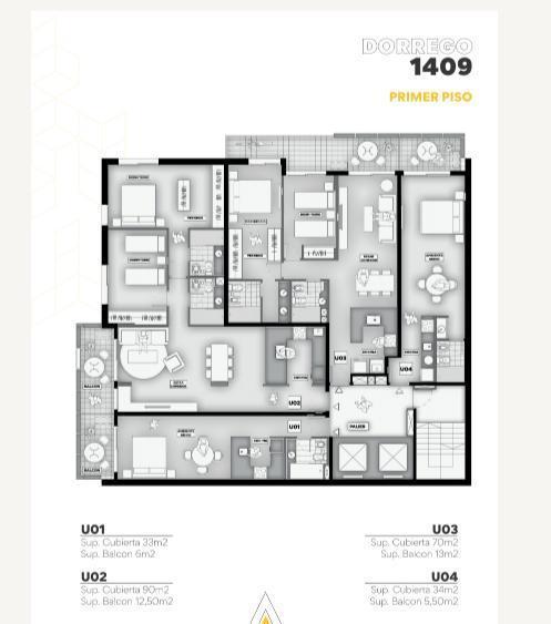 Venta Departamento 3 dormitorios Construcción Financiación Rosario