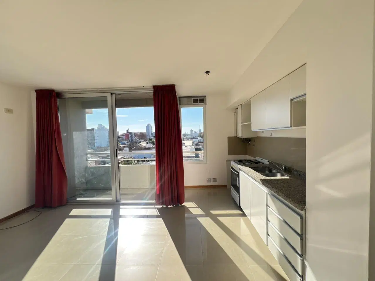 Alquiler Departamento Rosario 1 Dormitorio Arroyito 2 balcones luminoso 5