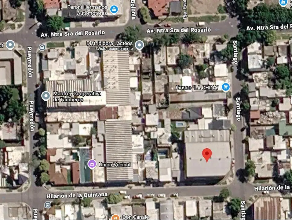 Alquiler galpón en esquina 650 m2 - Rosario 3