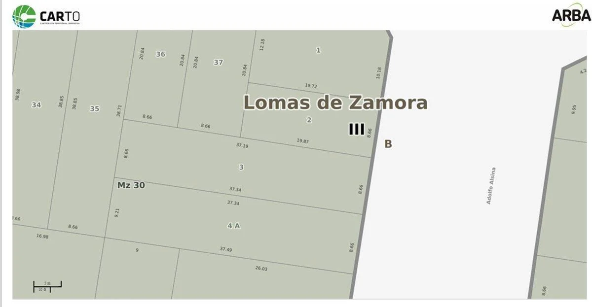 Terreno en venta en Banfield para desarrollo inmob