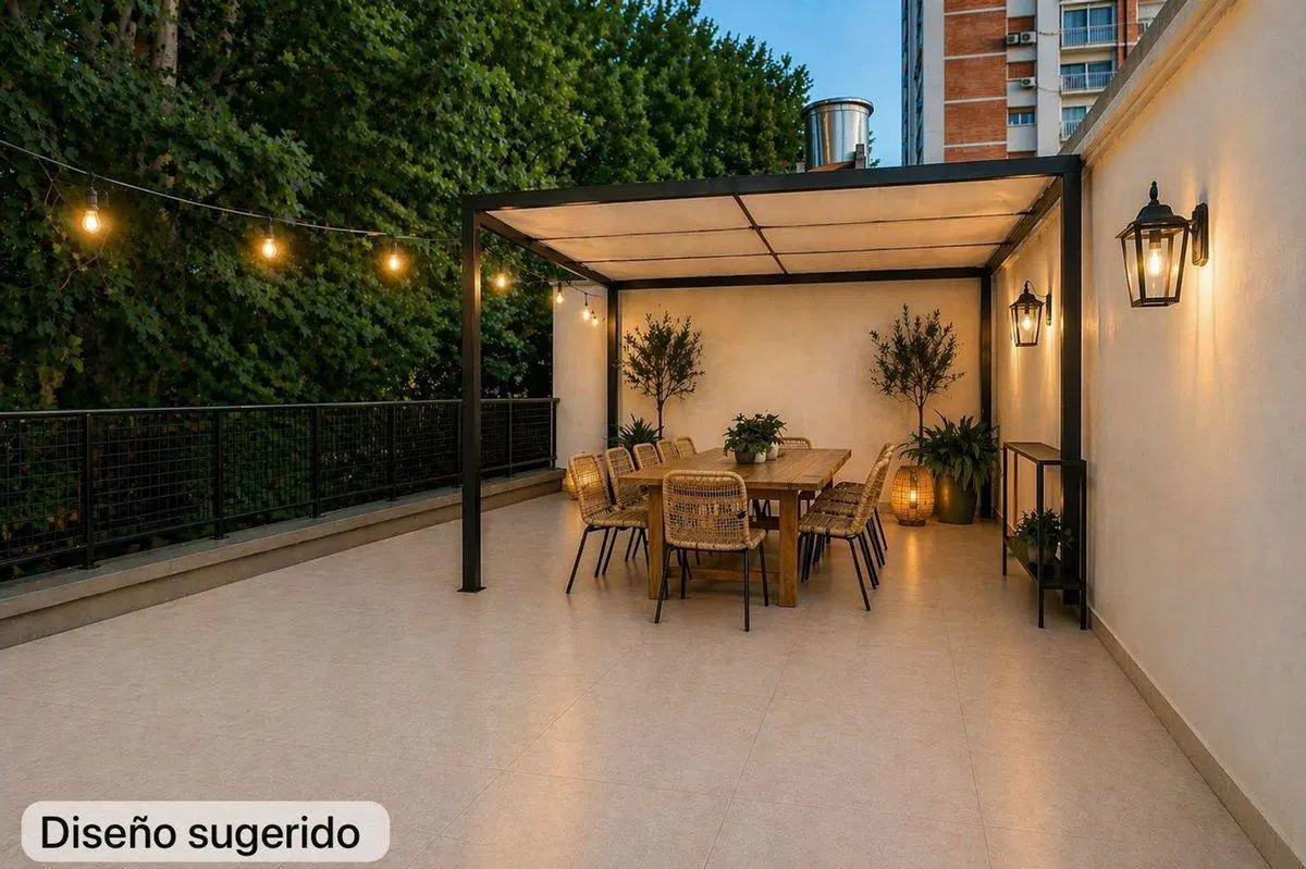 Venta 2 Amb con Amplia Balcon Terraza en BELGRANO 4