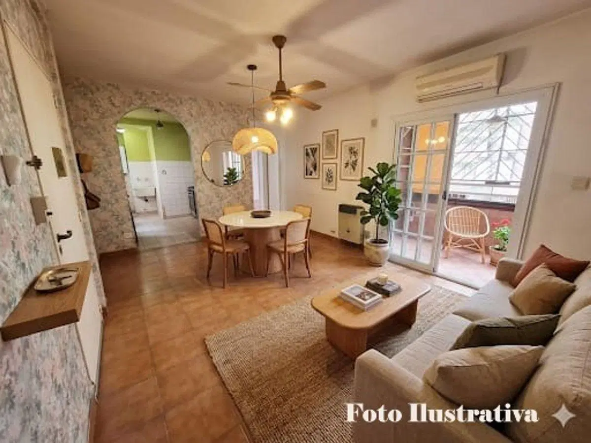 Departamento 3 Amb venta con balcon Lugano 5