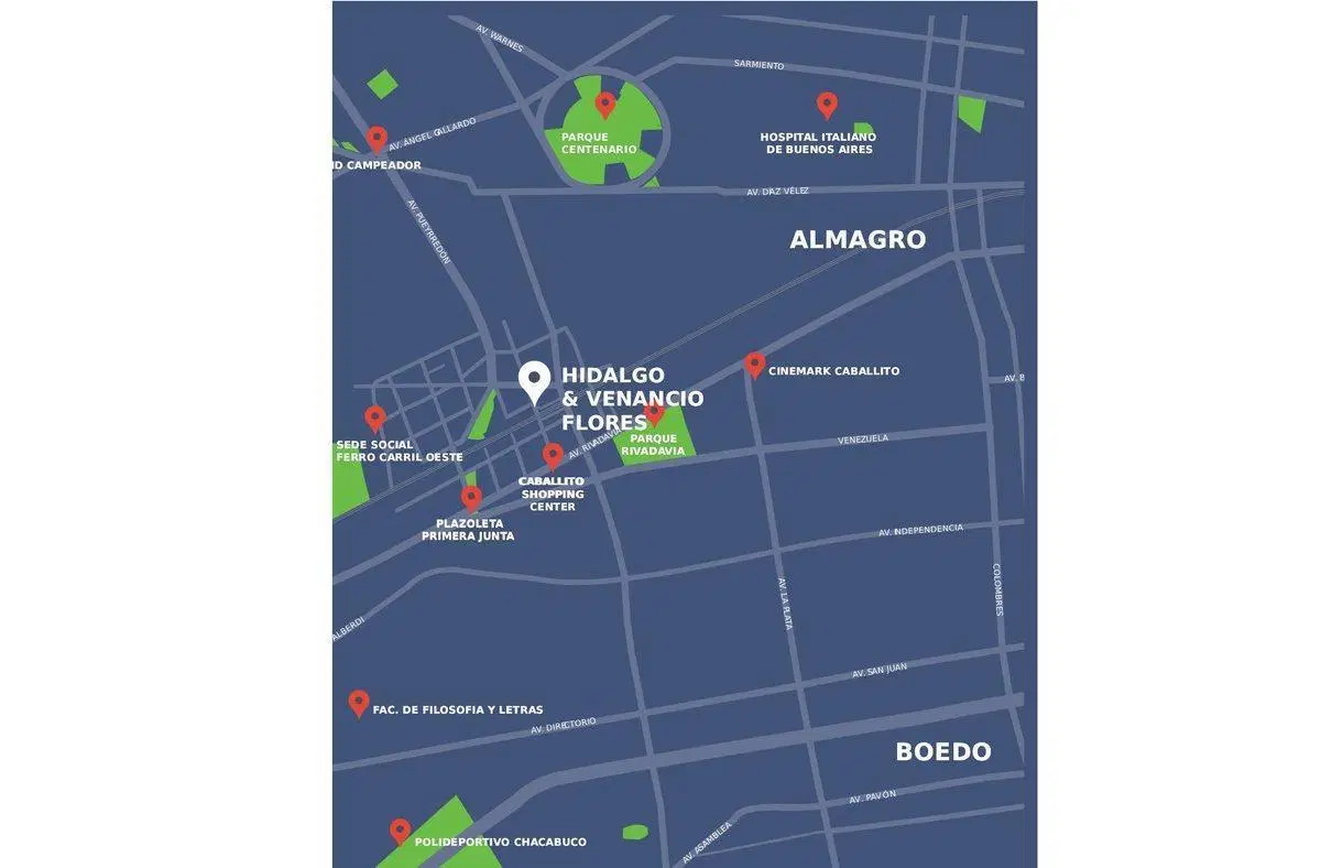 Depto 4 Amb Venta con Dependencia Life Caballito 3