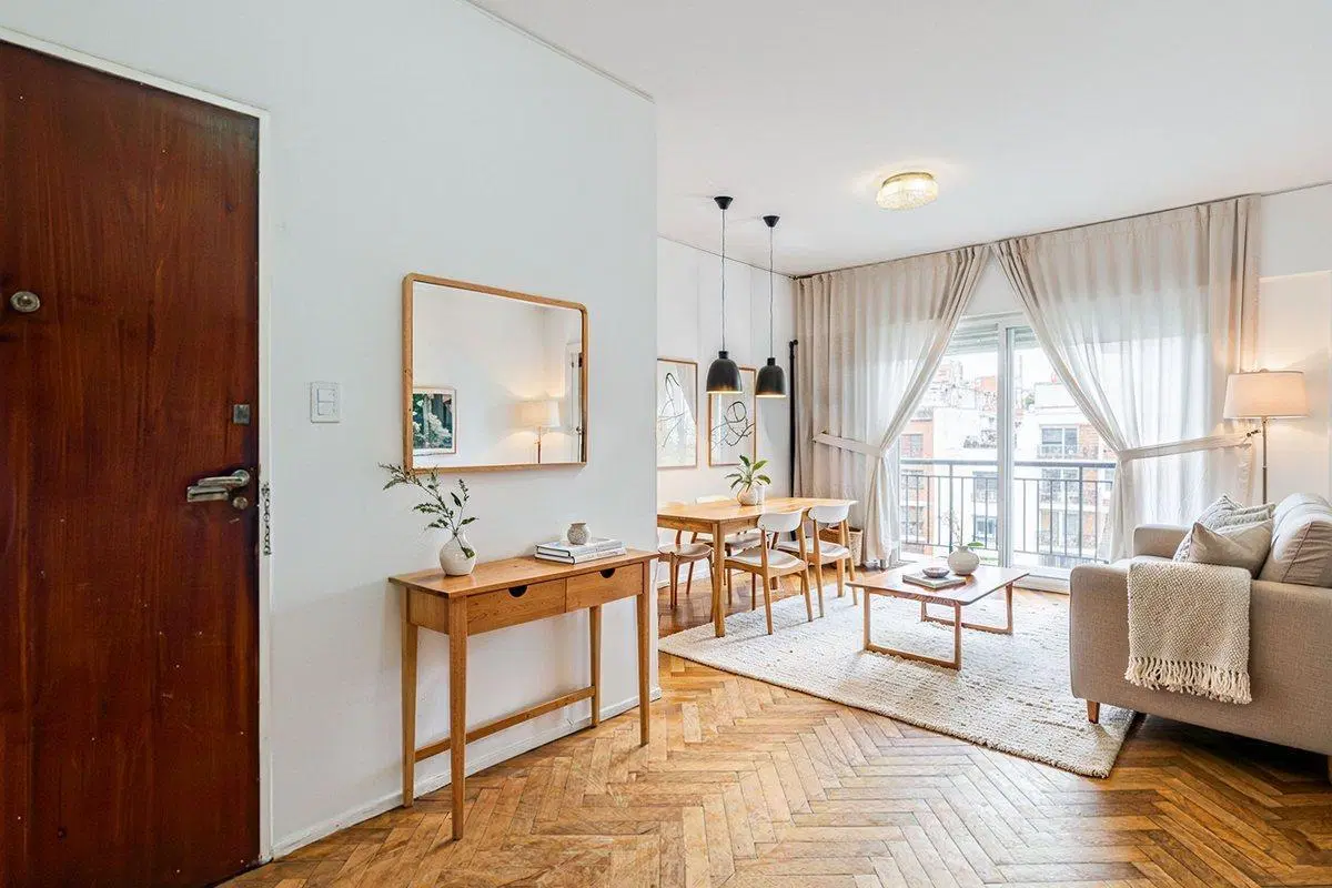 VENTA DEPTO 3 AMB EN RECOLETA CON BALCON Y COCHERA 5