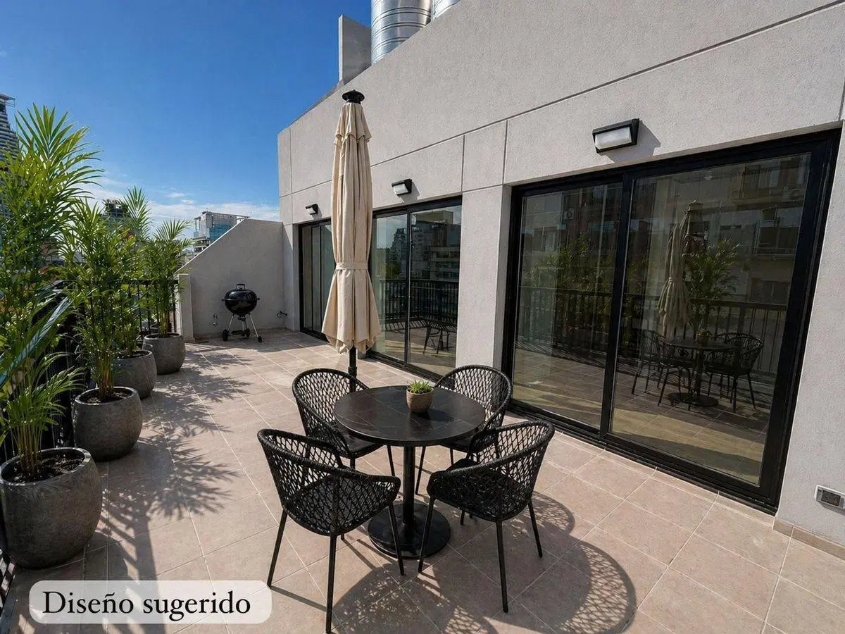Aquiler Depto divino con balcon terraza 2