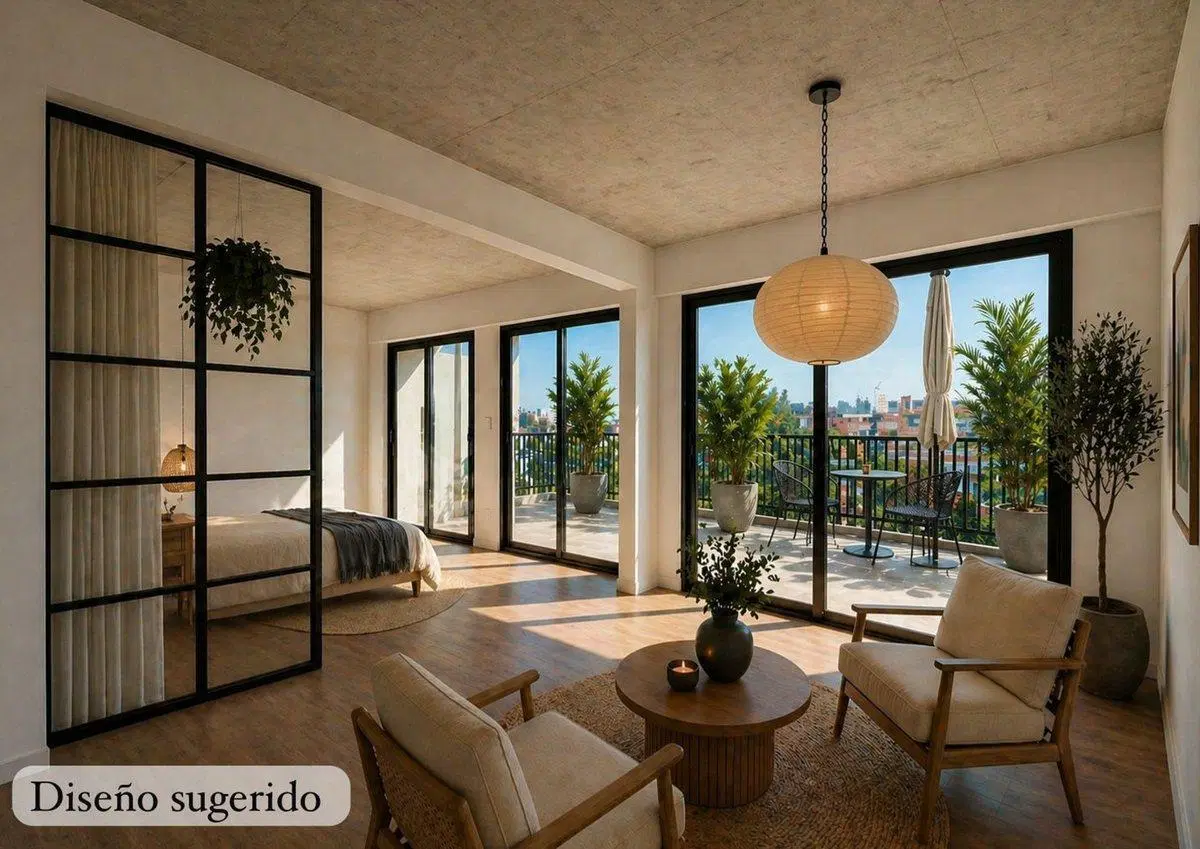 Aquiler Depto divino con balcon terraza 5