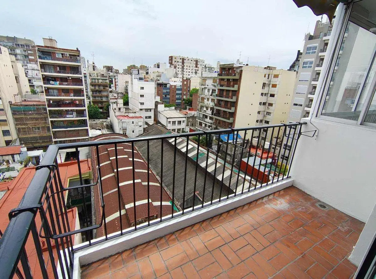 Departamento 2 ambientes Alquiler Caballito Balcon 4