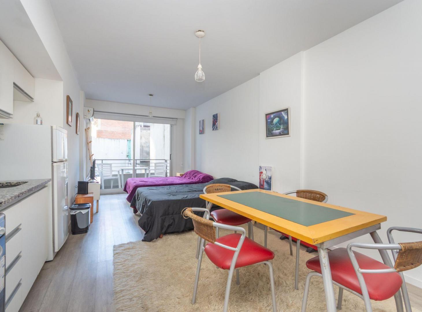 Venta monoambiente Patio Balcon Apto Cred Almagro