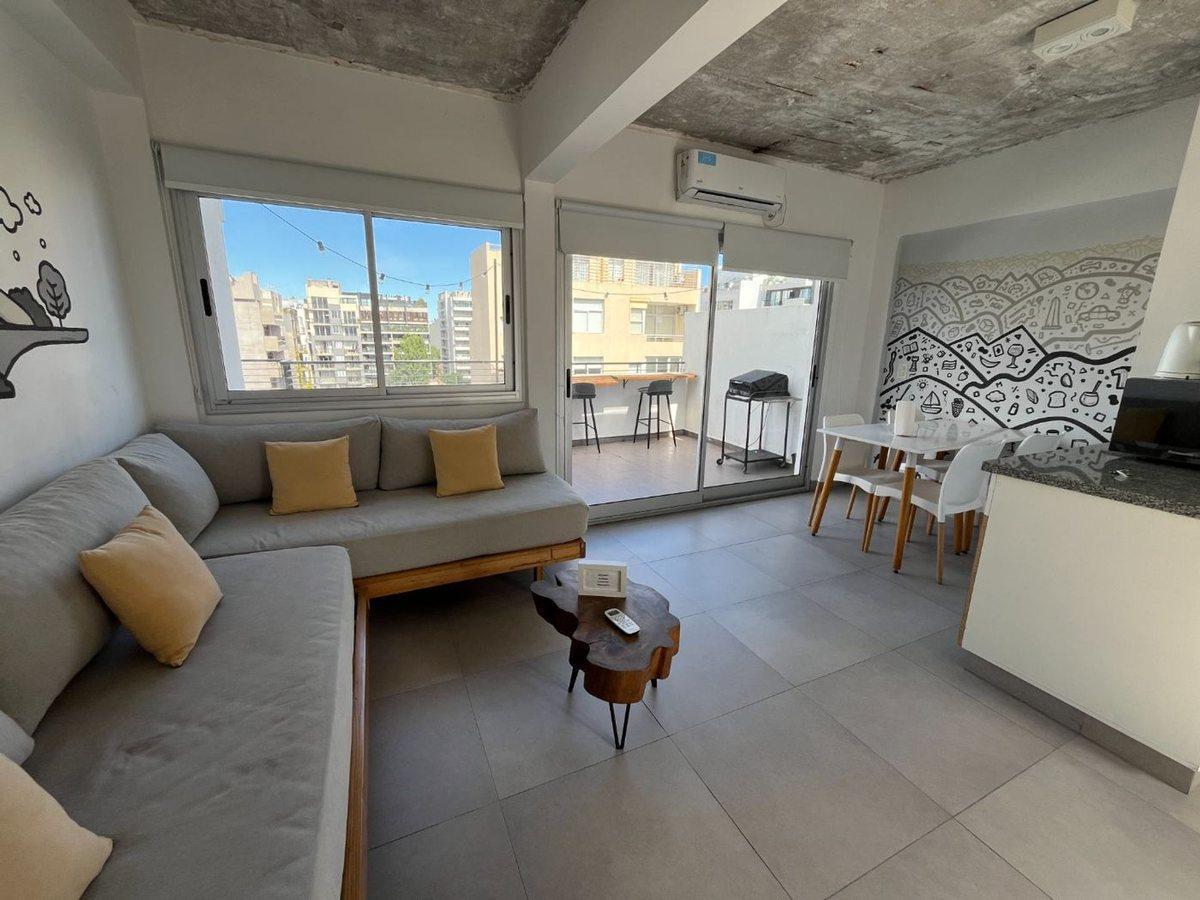 Venta depto 2 amb amoblado con Terraza Palermo