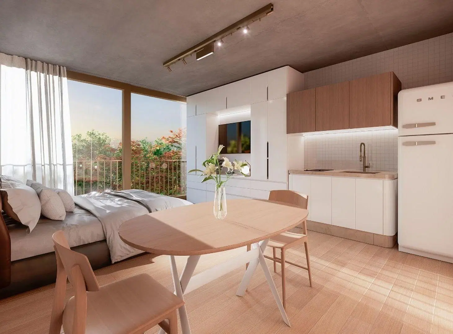 venta depto monoambiente con amenities colegiales 4