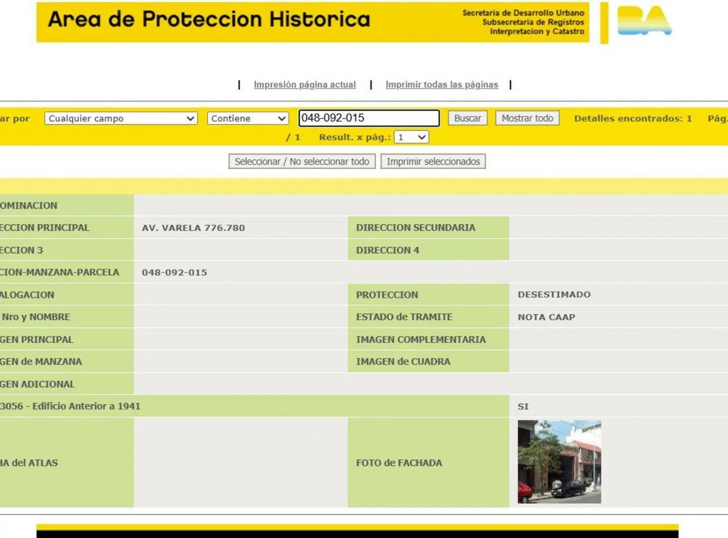 VENTA CASA FLORES 1921 M2 VENDIBLES USAA 2