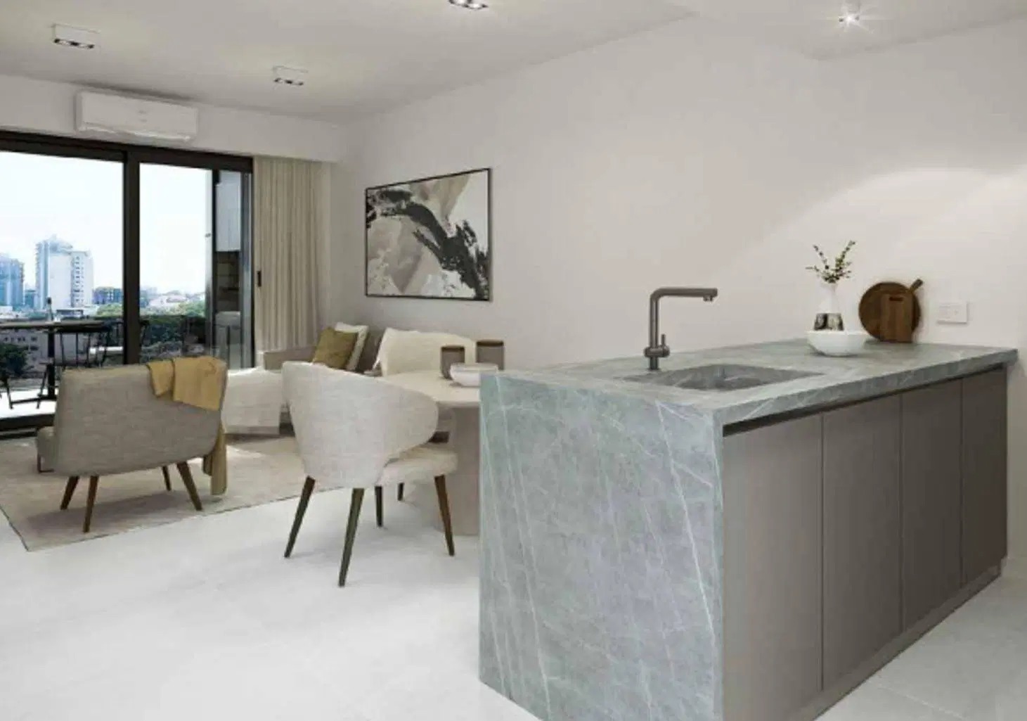 VENTA DEPTO MONOAMBIENTE EN RECOLETA A ESTRENAR 4