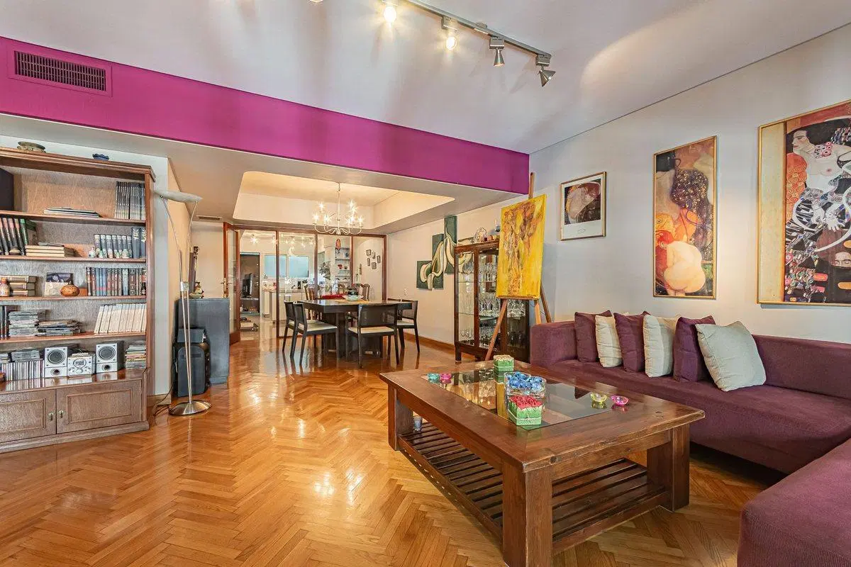Venta departamento 5 amb cochera Palermo piso alto 4