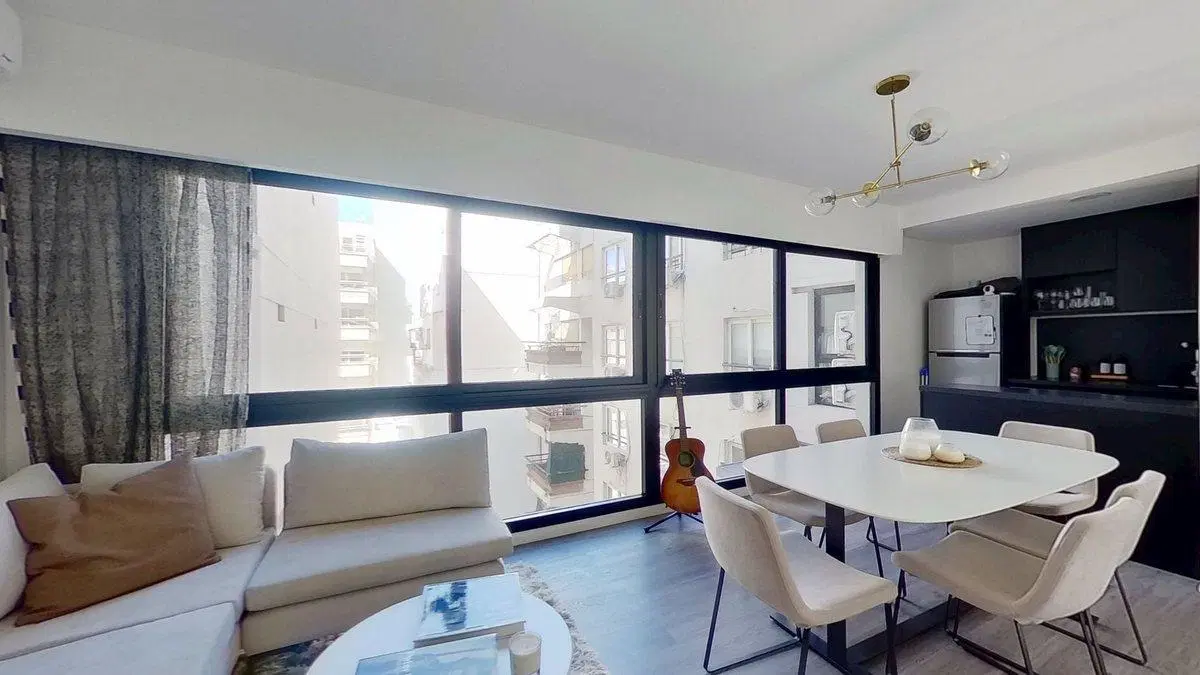 2 ambientes exclusivo con amenities en Palermo 3