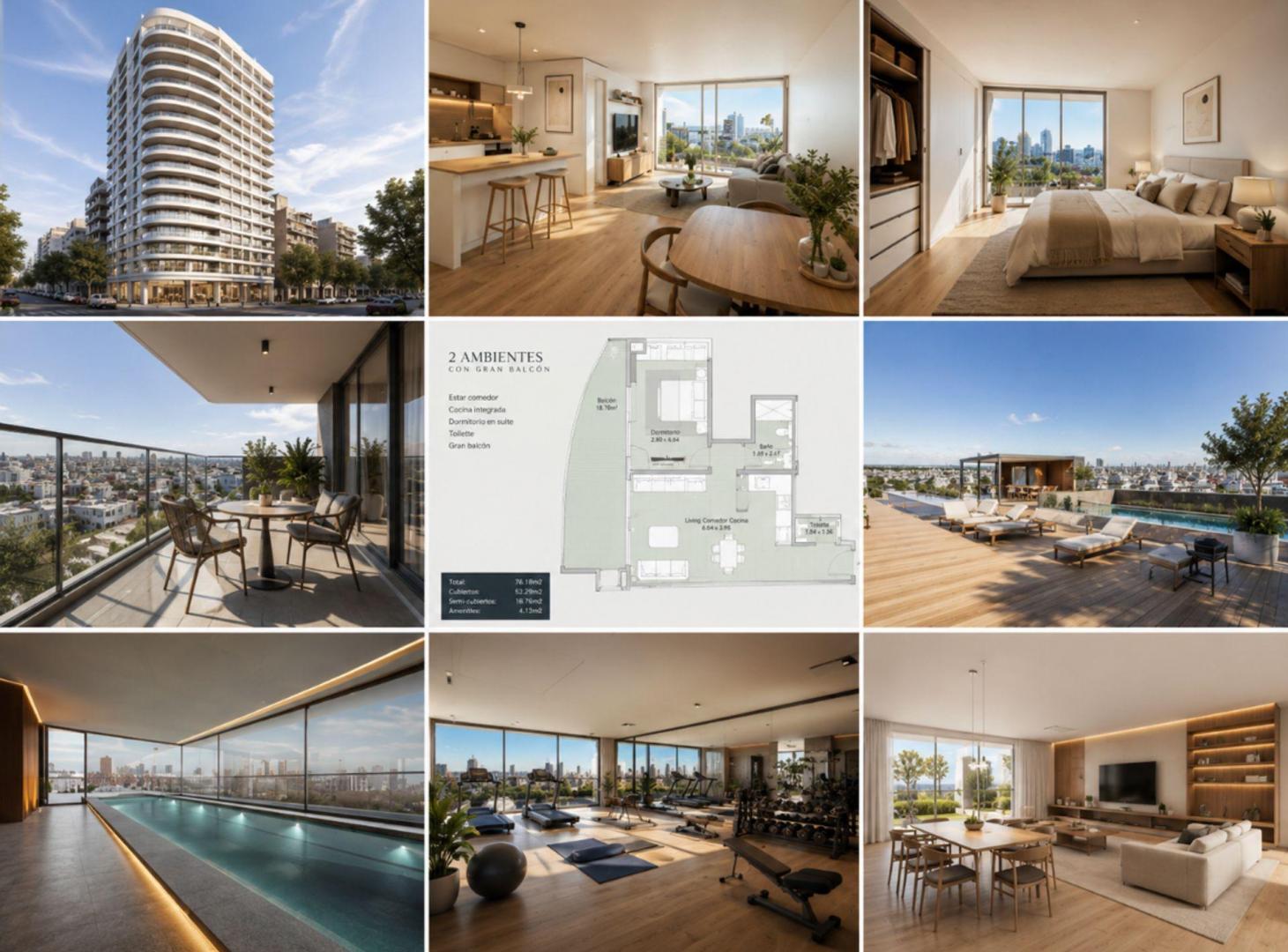 Foto de VENTA 2 AMBIENTES FULL AMENITIES EN SAN CRISTOBAL, imagen 4