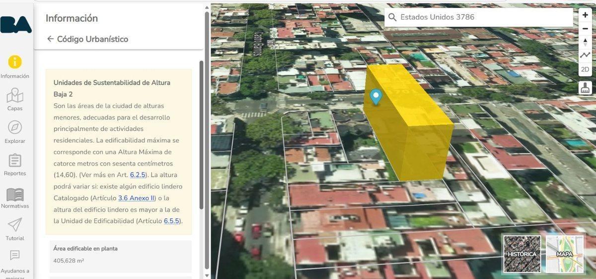 Foto de LOTE 405 MTS2 VENTA 10,5X38,6 EN BOEDO PB +5 PISOS, imagen 2