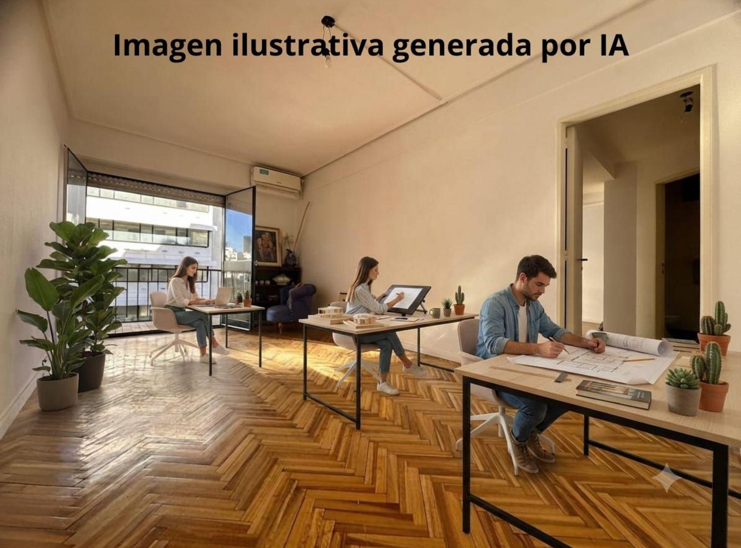 Foto de VENTA OFICINA 3 AMBIENTES DEP VISTA PZA SAN MARTIN, imagen 3