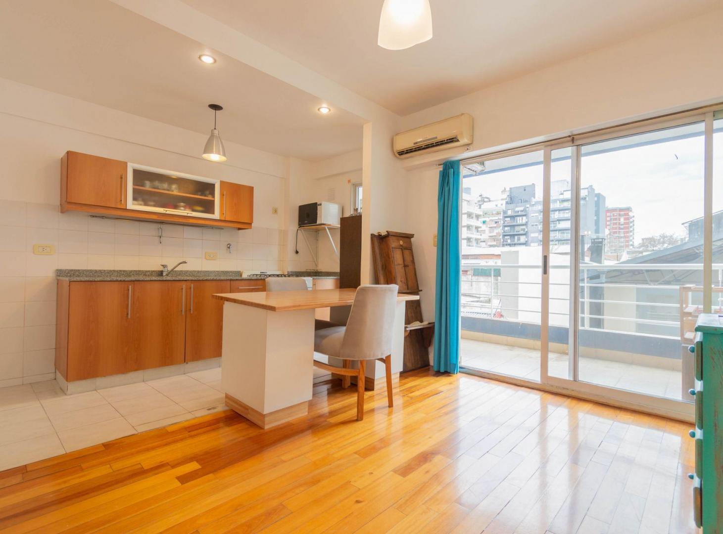 Foto de DEPTO 2 AMB ALQUILER ALMAGRO BALCON AMENITIES LUZ, imagen 4