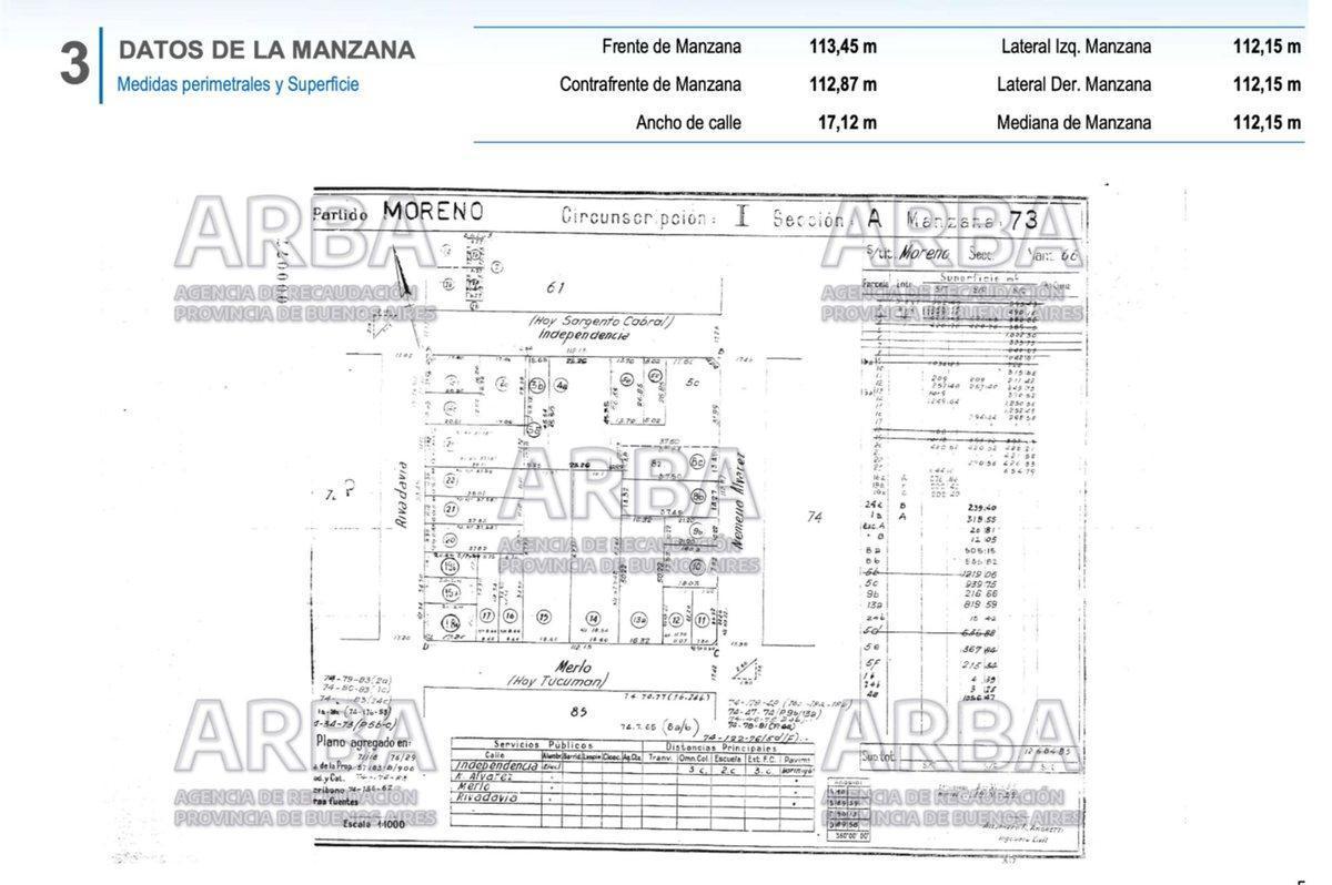 Foto de VENTA LOTE EN MORENO, imagen 1