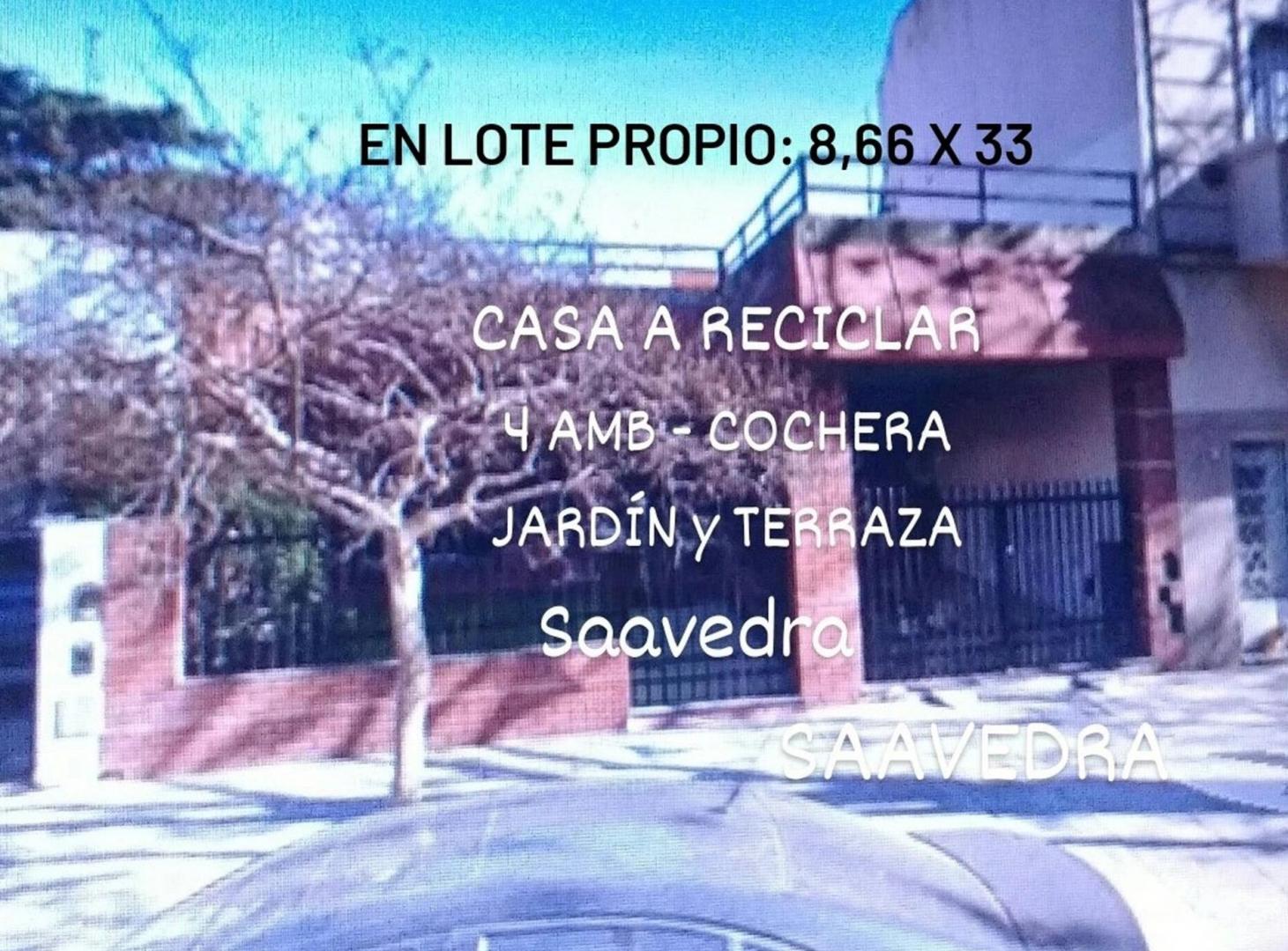 Foto de CASA LOTE PROPIO A RECICLAR EN SAAVEDRA, imagen 3
