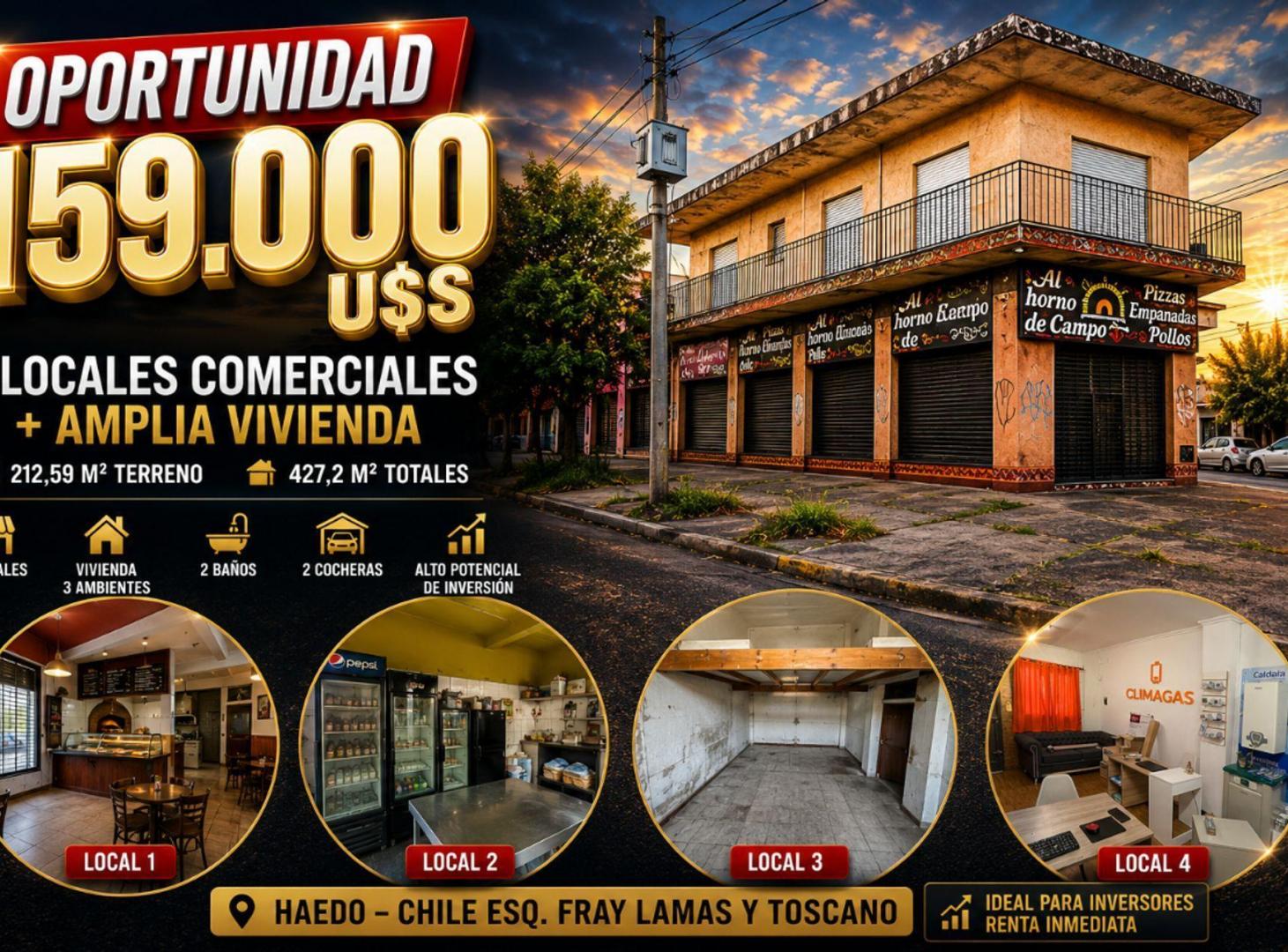 Foto de locales en venta en Haedo, oportunidad, imagen 1