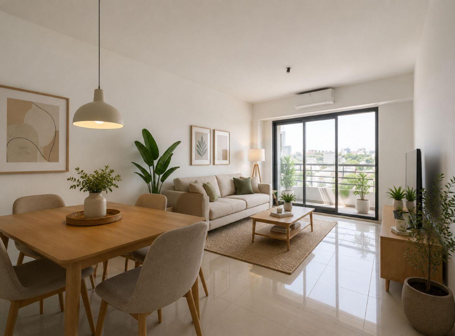 Foto de Monoambiente con balcón y cochera Villa Urquiza, imagen 1