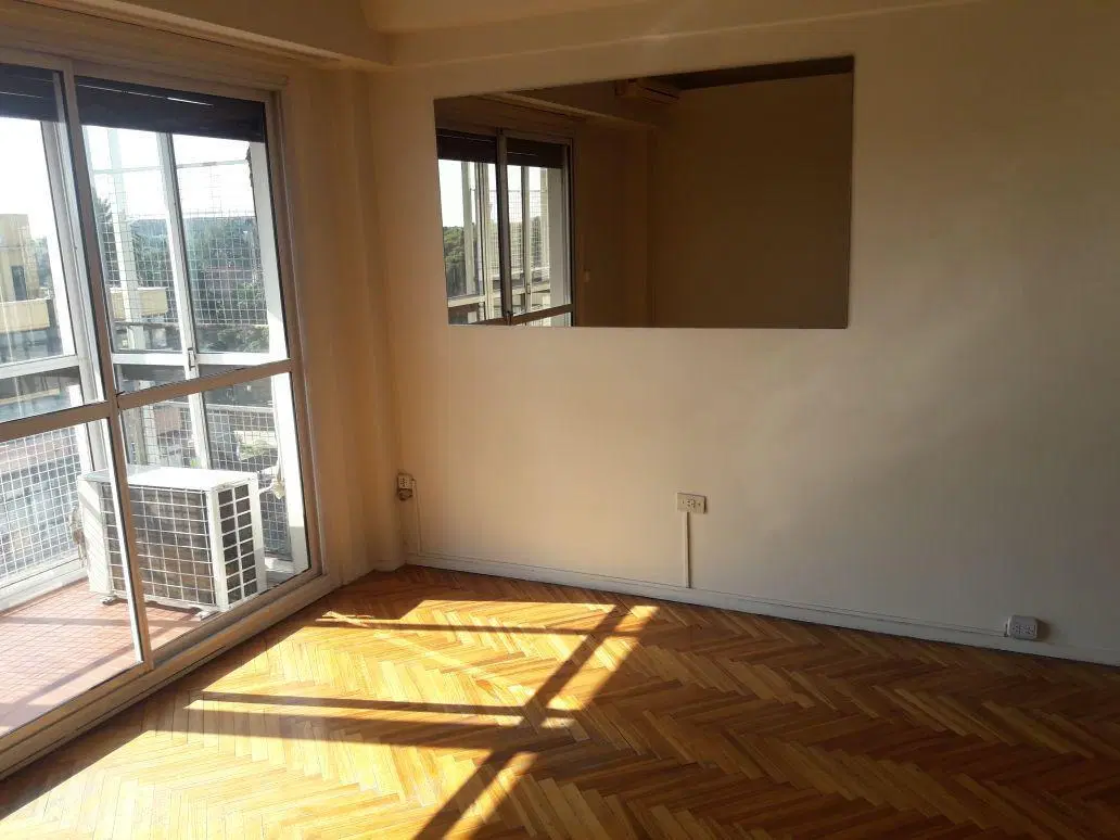 Departamento alquiler 2 ambientes Nuñez balcon a la calle libertador 7420 aviso con video 3