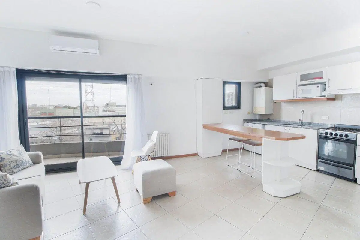 VENTA DEPARTAMENTO DOS AMBIENTES CON BALCON FRENTE 3