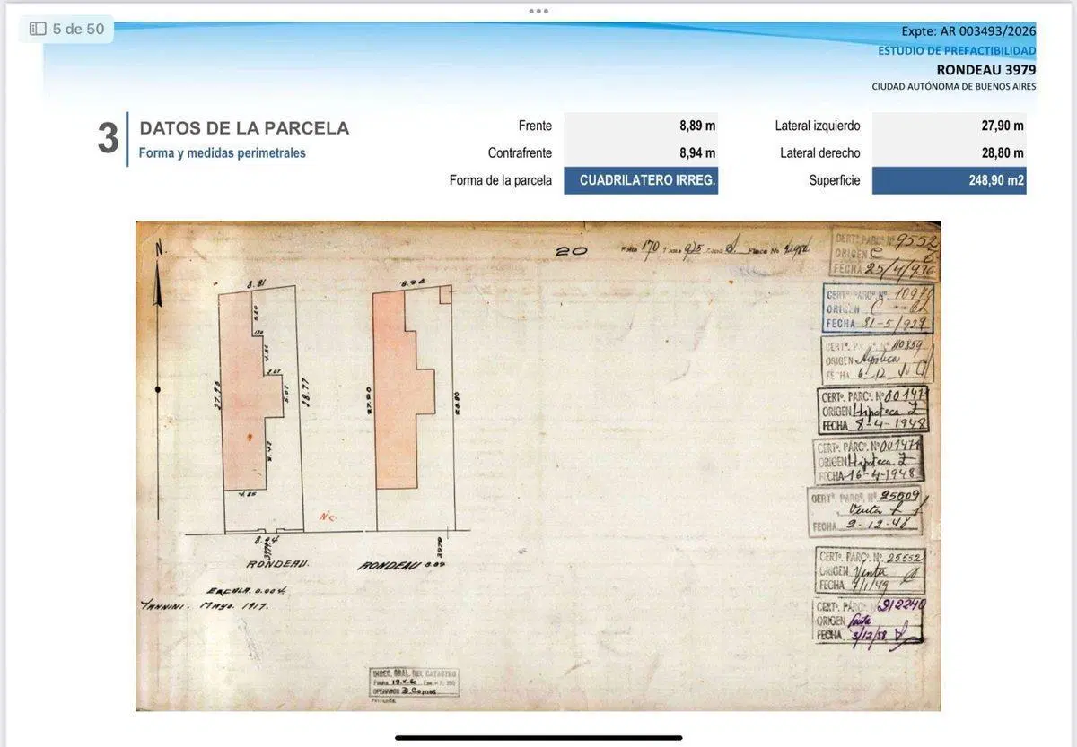 VENTA LOTE BOEDO 4