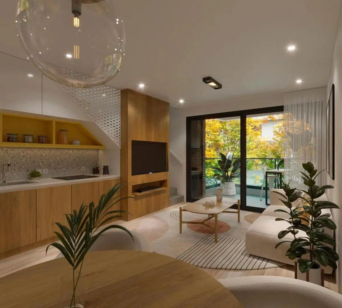 Depto de 2 Ambientes en Duplex  Palermo con Parril 5