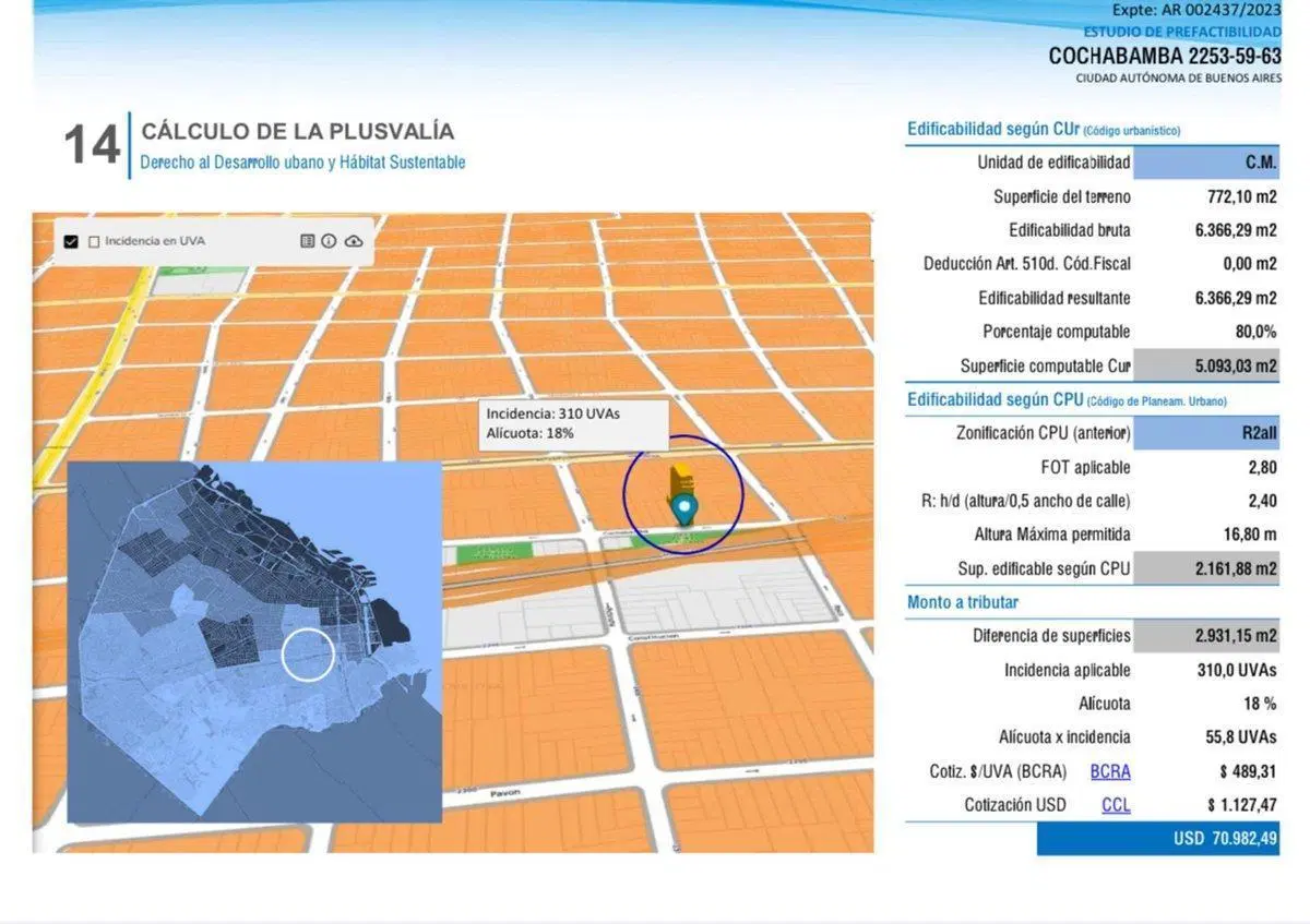 Lote Venta San Cristóbal Doble Frente 17,35 x 43 M 4