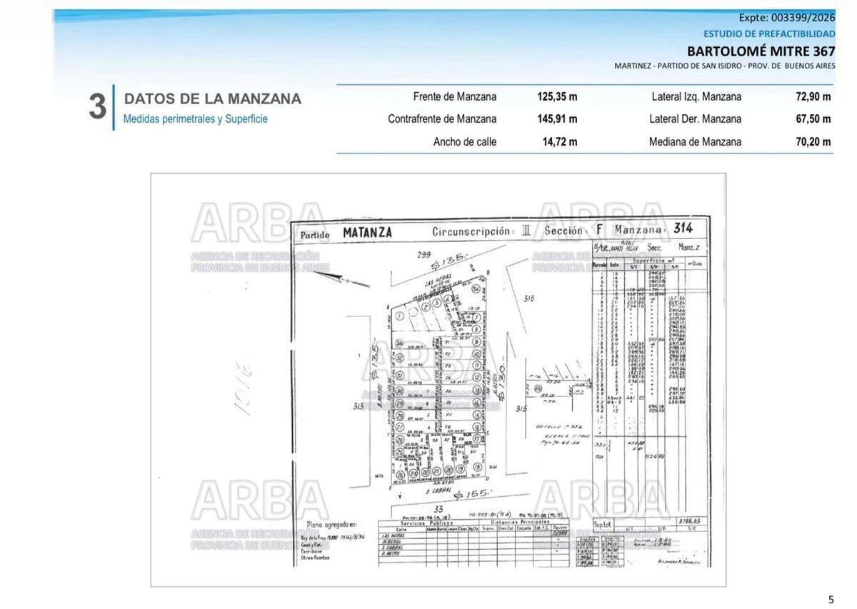 Foto de Terreno Venta PB+7 Pisos Centro Ramos Mejía, imagen 3