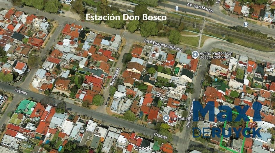 2 lotes ideal inversor, Cramer a pasos de la estación Don Bosco