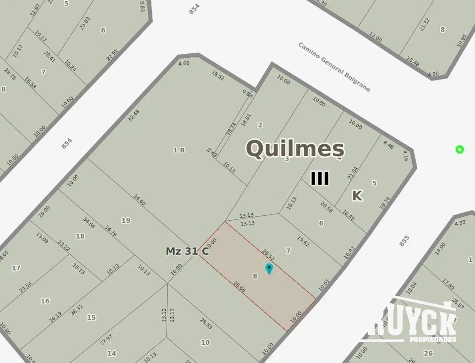 Terreno ideal galpón o depósito, a pasos de Camino Belgrano, Mosconi y Monteverde. 4