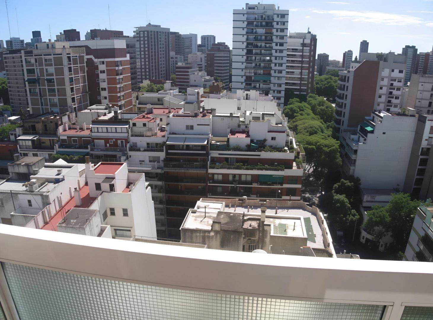 Alquiler 2 ambientes | 35 m2 | Balcón | Vista Abierta | Muy Luminoso.