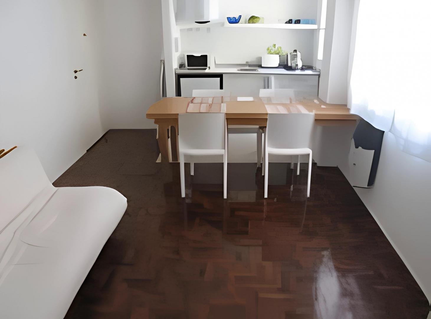 Foto de Amoblado | 2 Ambientes | 38 m² | Interno |luminoso | Cocina Americana, imagen 1