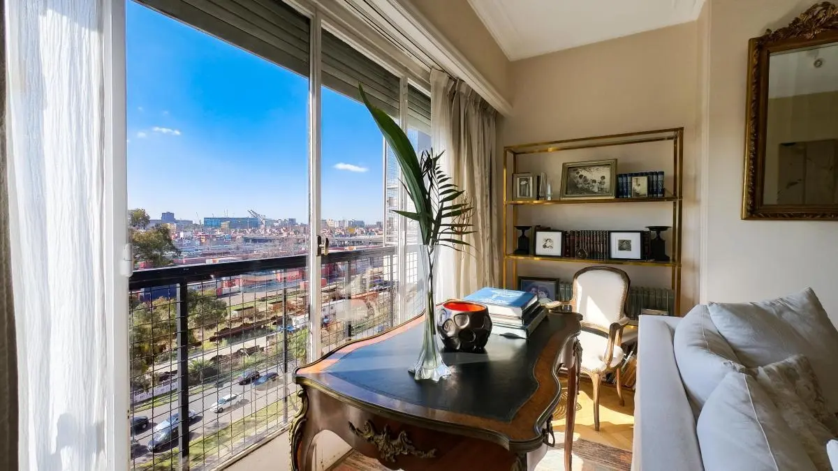 Venta, refaccionado a nuevo!!! cochera, piso alto, super luminoso. 5