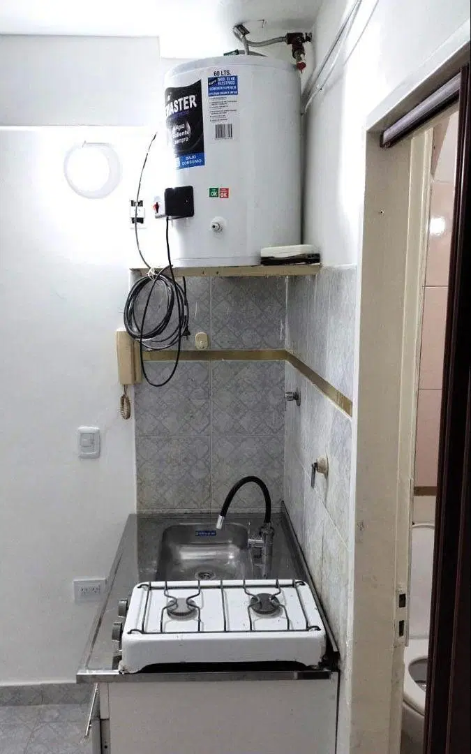 Departamento monoambiente en alquiler en Colegiales con Piscina y Parrilla 5