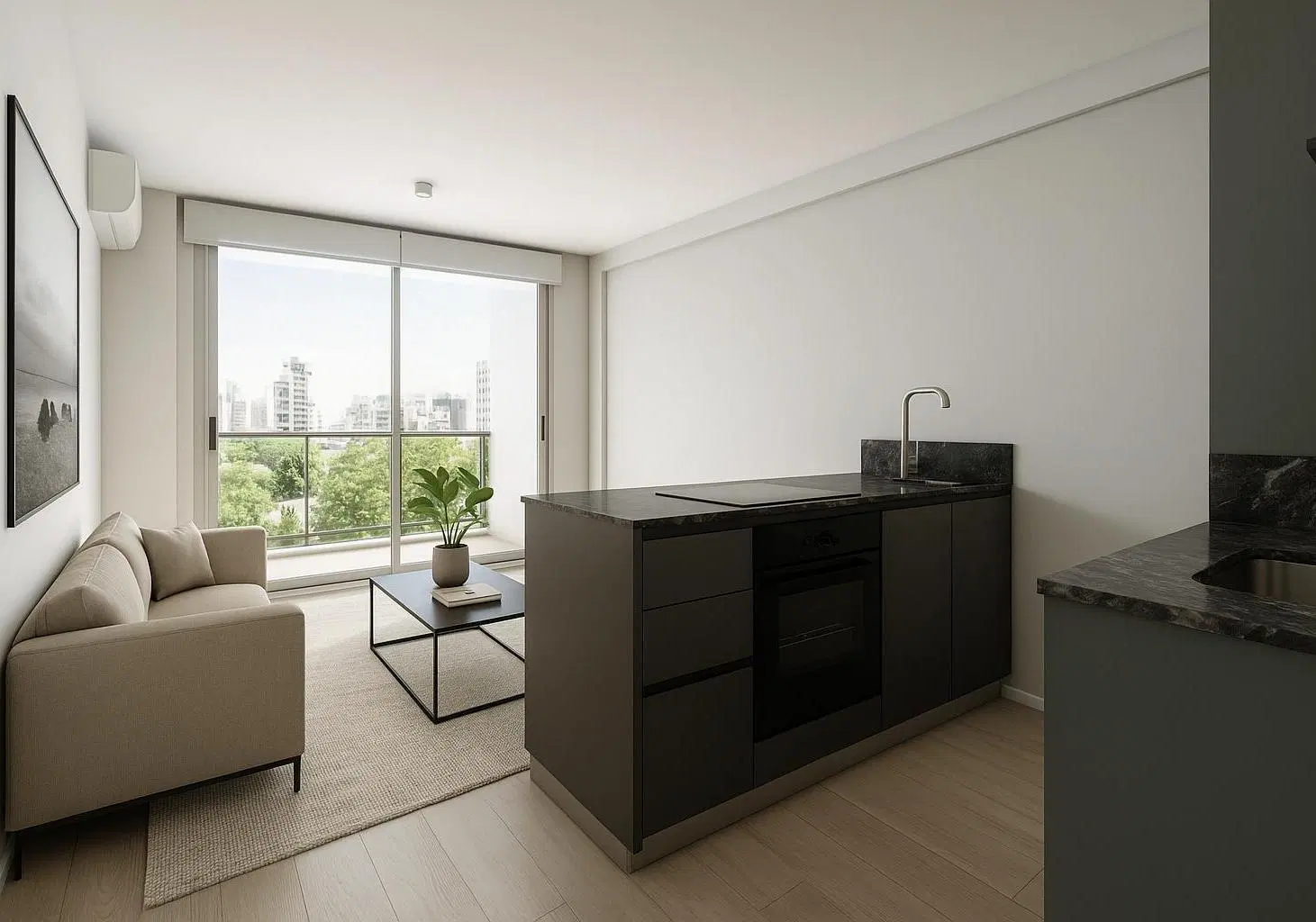 EN DESARROLLO - 2 AMBIENTES "C" CON BALCON BARRIO NORTE 2